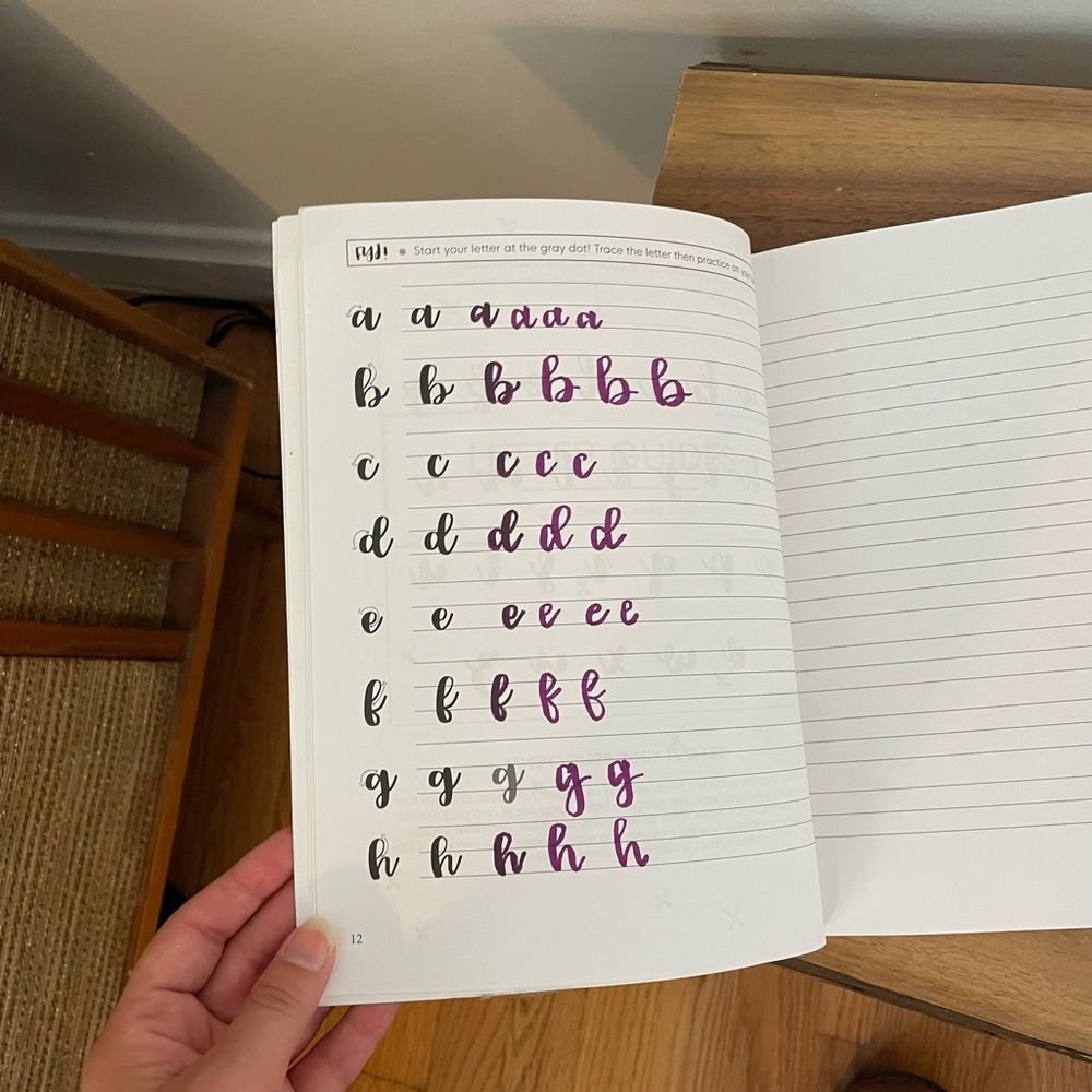 A Beginner's Guide: Learn Hand Lettering and Brush Lettering Book - Picture 2 of 4